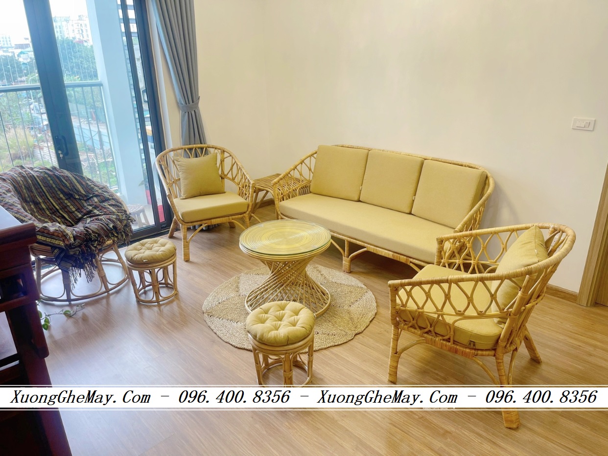 
								ban ghe phong khach may tre dan SM071