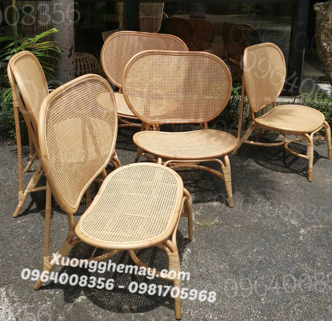 
								Ghế mây tre đan XGM38