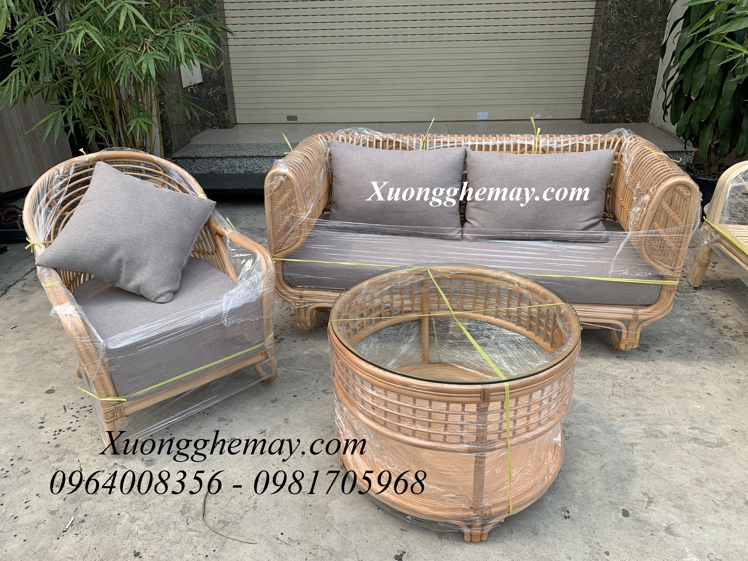 
								Sofa mây tổ yến SM32