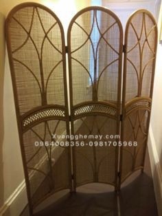 
								Tấm bình phong mây tre đan XBP15