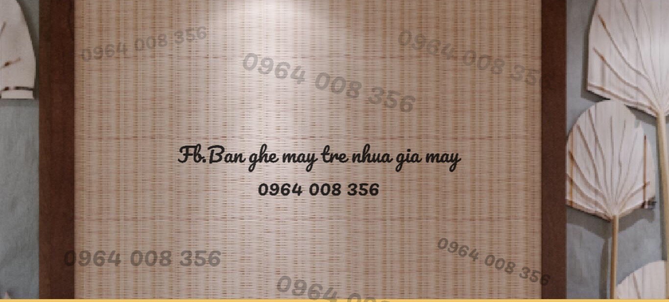 
								Tấm mây tre đan CM09