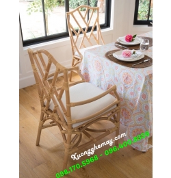 Ghế ăn mây tre XGM077